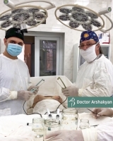 Вардан Аршакян и Казбек Кудзаев первыми в мире провели подтяжку груди Breast Tite в 4 руки